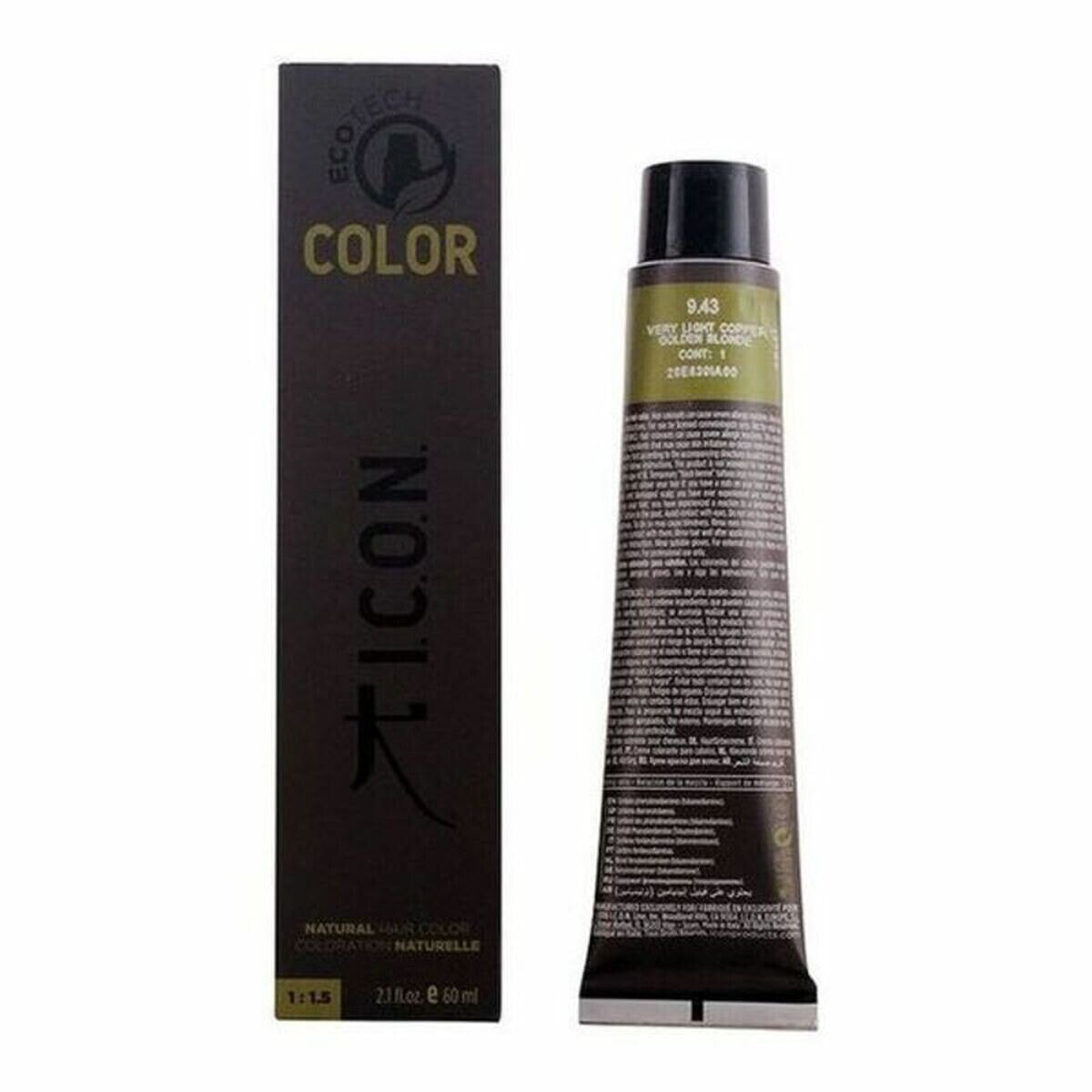 Красящий крем Ecotech Color I.c.o.n. Ecotech Color Nº 9,43 Very Light Copper Golden Blonde 60 ml