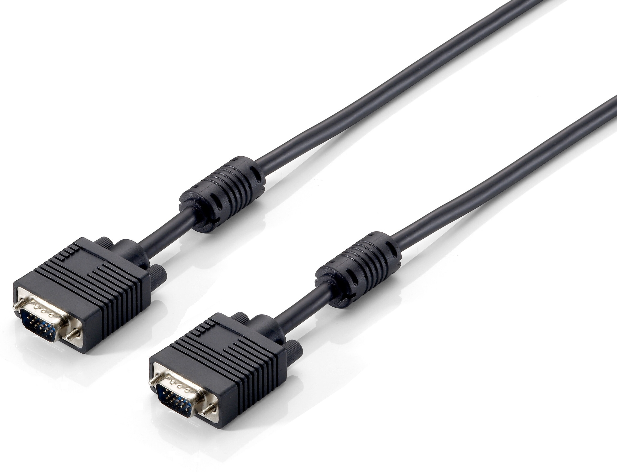 Equip 118816 VGA кабель 20 m VGA (D-Sub) Черный