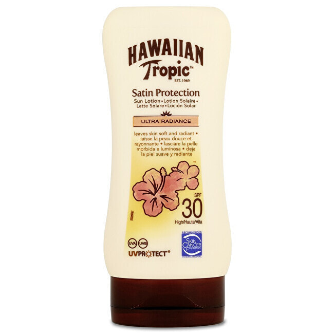 Hawaiian Tropic Satin Protection Sun Lotion SPF 30 Солнцезащитный лосьон для всех типов кожи  180 мл