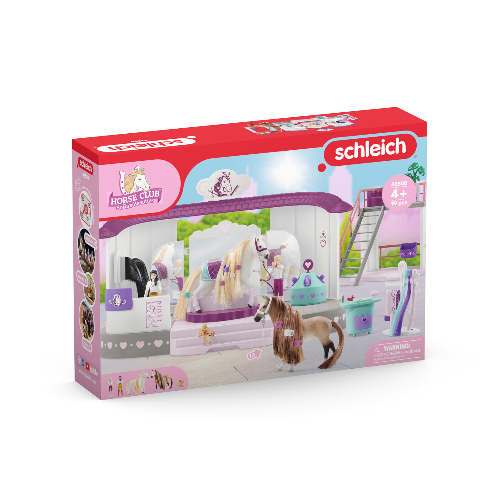 schleich HORSE CLUB Sofia’s Beauties Horse Beauty Salon 42588