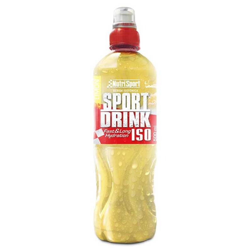 NUTRISPORT Sport Drink ISO 500ml 24 Unit Lemon Isotonic Drink Box
