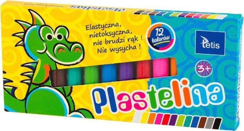 Plastelina 12kol 15g