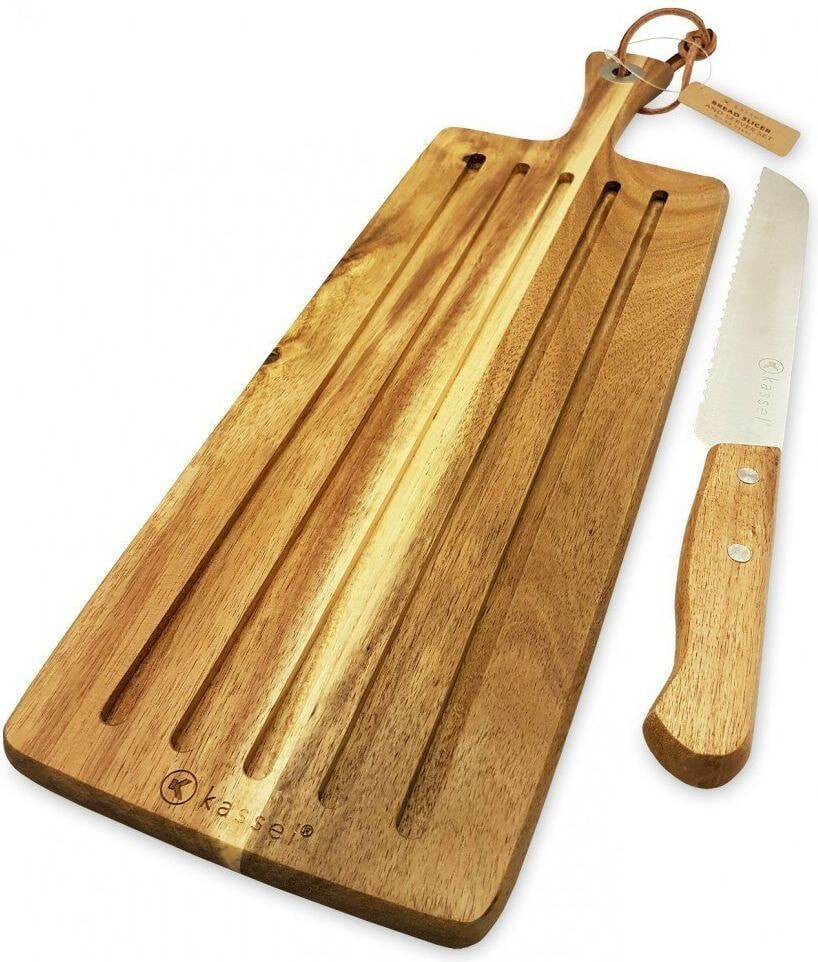 Kassel cutting board with wooden crumb tray