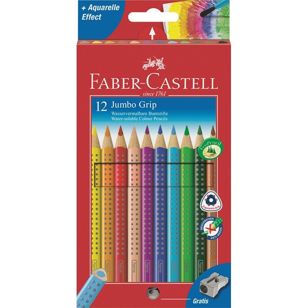 Faber-Castell Jumbo Grip цветной карандаш 12 шт Мульти 110912