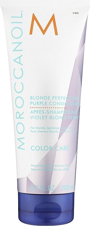 Straffende Haarspülung mit violettem Pigment - Moroccanoil Blonde Perfecting Purple Conditioner