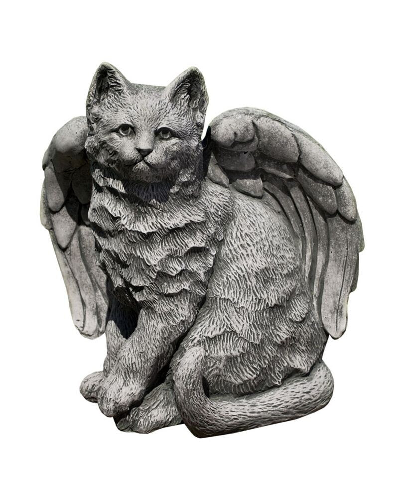 Angel Kitty Garden Statue