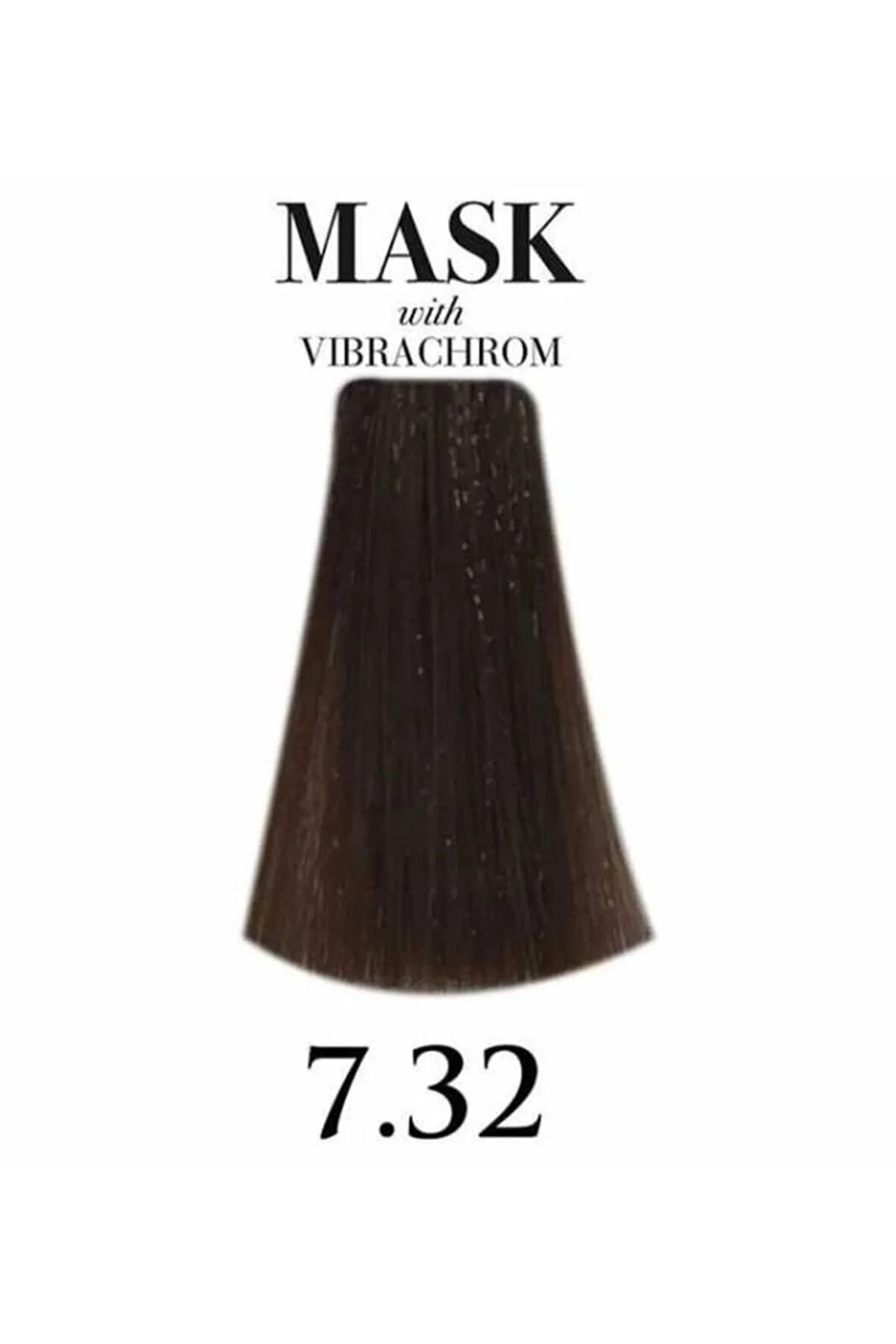 Mask Vibrachrom 7,32 Altın Viyole Kumral Saç Boyası 100ml