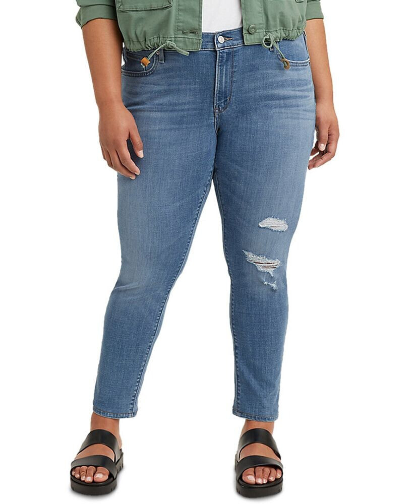 Levi's trendy Plus Size 711 Skinny Jeans