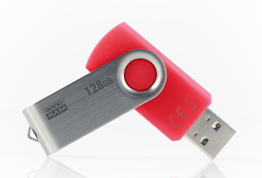 Goodram UTS3 USB флеш накопитель 128 GB 3.2 Gen 1 (3.1 Gen 1) Красный UTS3-1280K0R11