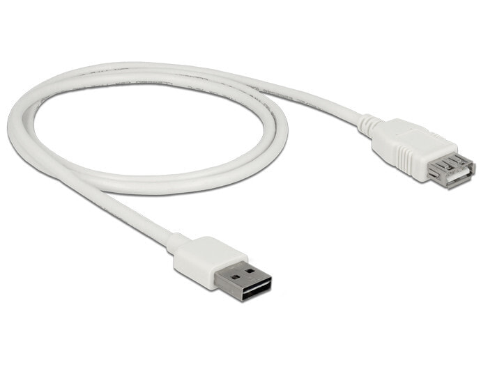 DeLOCK 85199 USB кабель 1 m 2.0 USB A Белый
