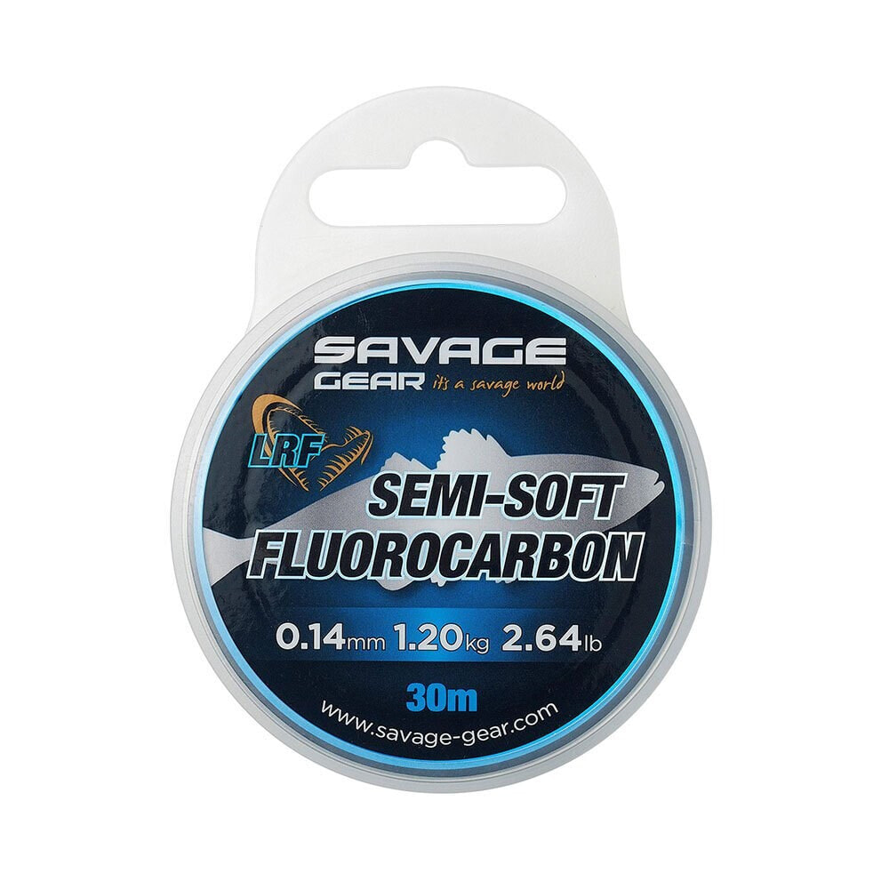 SAVAGE GEAR Semi Soft LRF Fluorocarbon 30 m