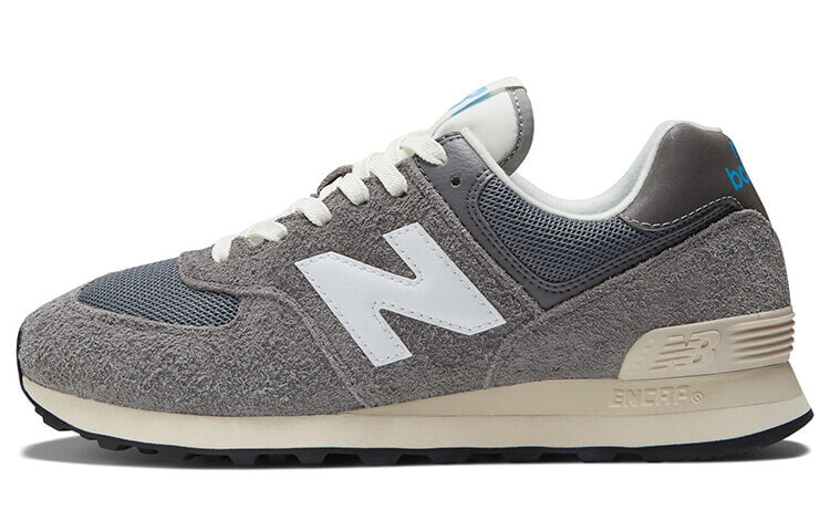 New Balance NB 574 复古 低帮 跑步鞋 男女同款 灰白色 / Кроссовки New Balance NB 574 U574WR2