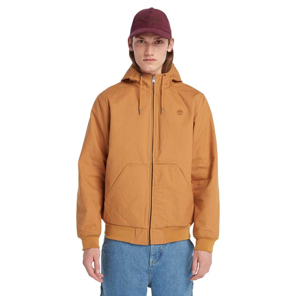TIMBERLAND Insulated Canvas Bomber Jacket