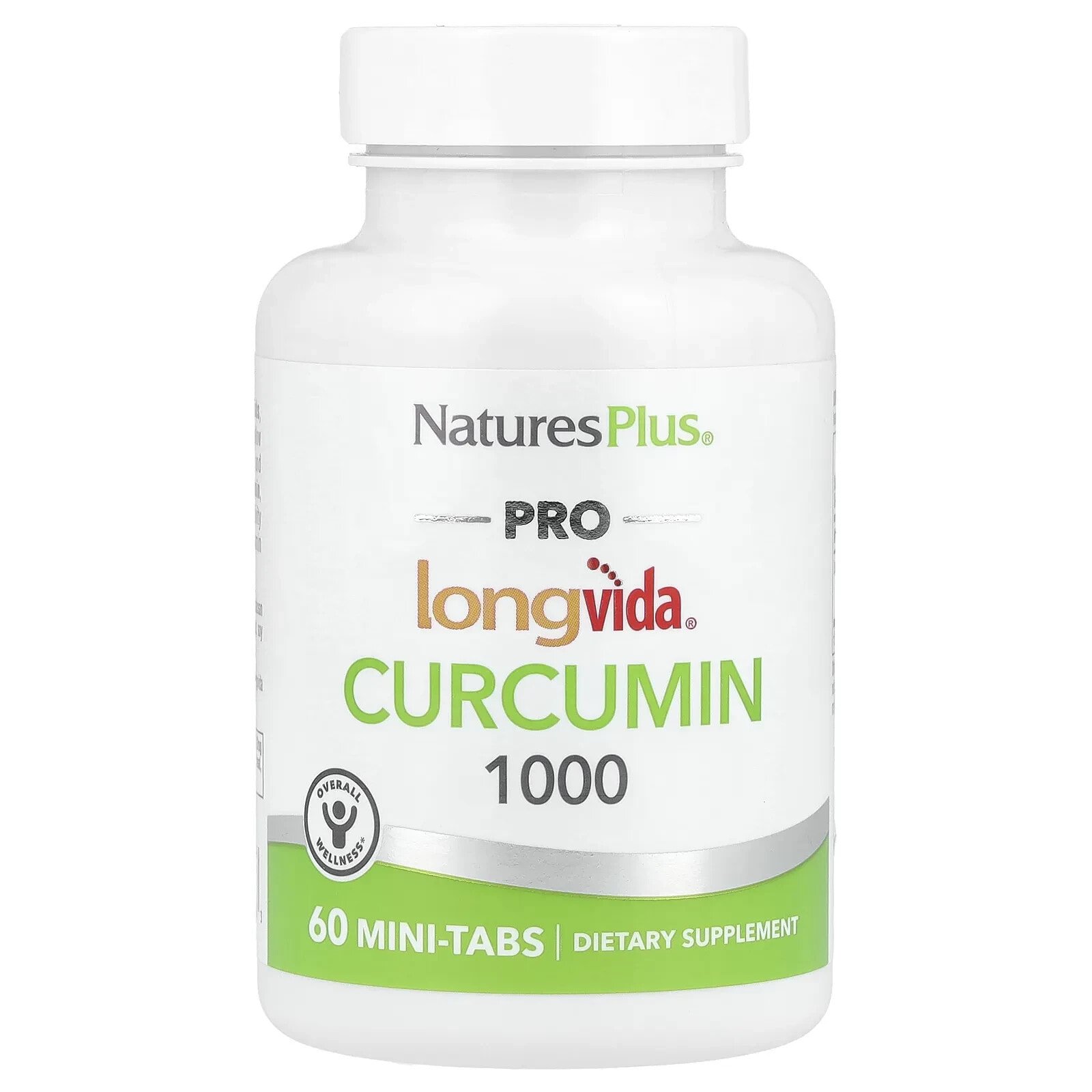 Pro Longvida®, Curcumin 1000, 60 Mini-Tabs