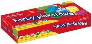 Herlitz FARBY PLAKATOWE HERLITZ 20ML 10 KOLORÓW