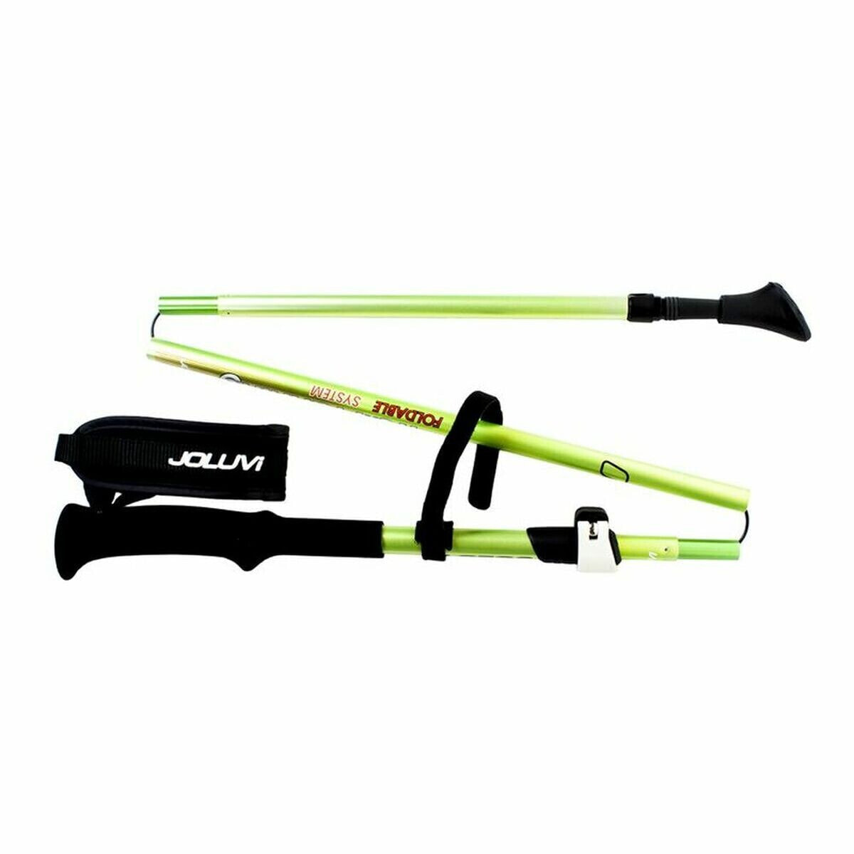 Trekking Stick Joluvi Trail running Lime green