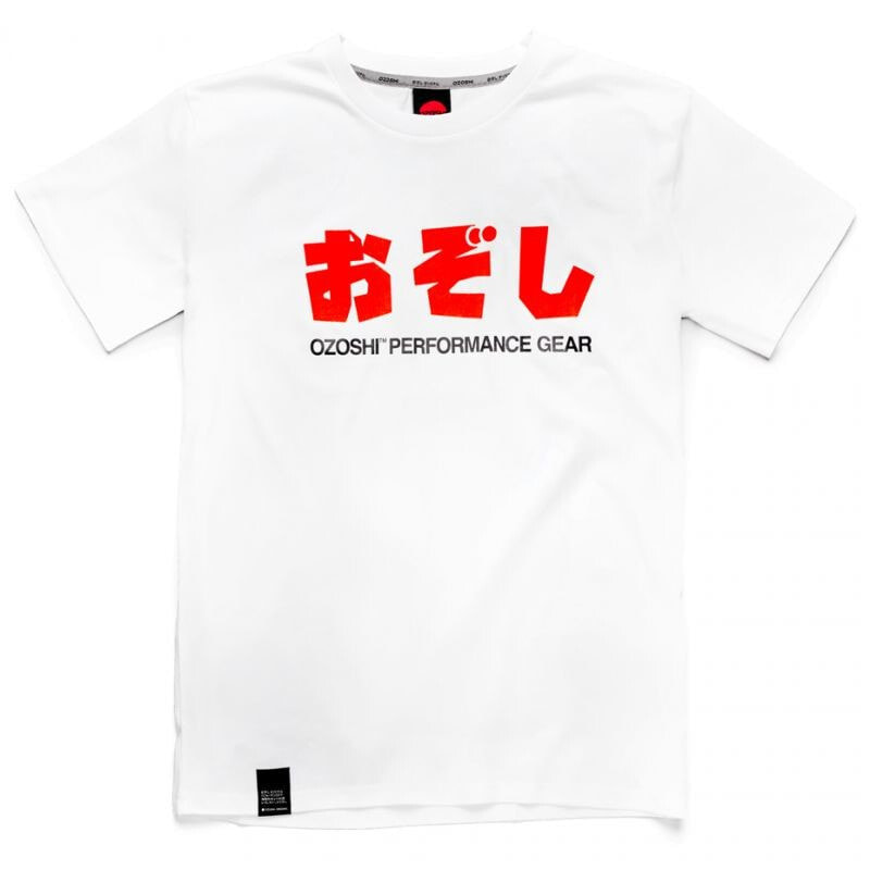 Мужская футболка повседневная белая с логотипом Ozoshi Haruki M TSH O20TS011