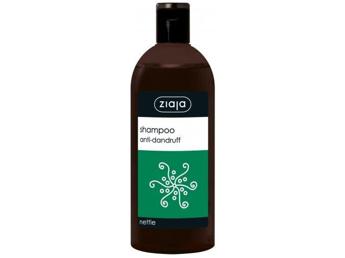 Ziaja Anti-dandruff Nettle Shampoo Шампунь с экстрактом крапивы от перхоти 500 мл