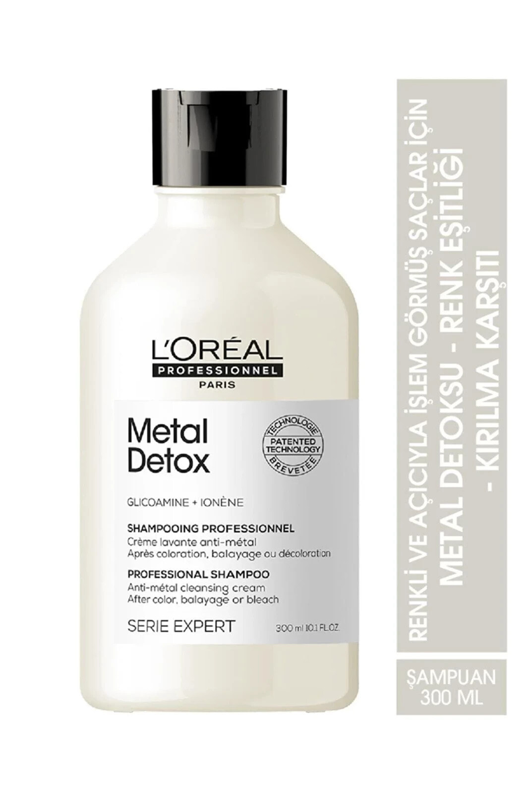 Serie Expert Metal Detox, Profesyonellerin Detox Formülü Süper Saç Bakım Seti