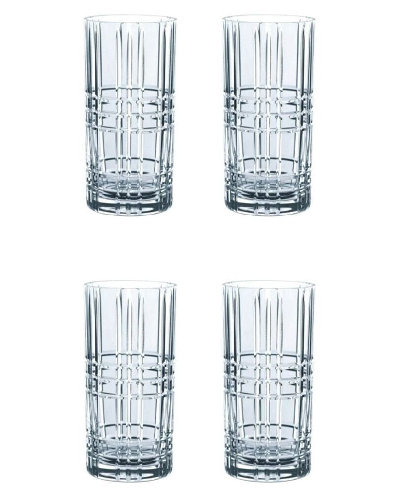 Nachtmann square Longdrink Glass, Set of 4