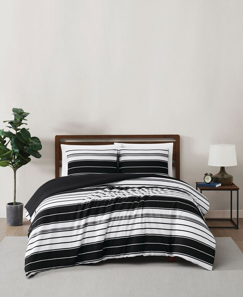Truly Soft brentwood Stripe 2 Piece Duvet Cover Set, Twin/Twin XL
