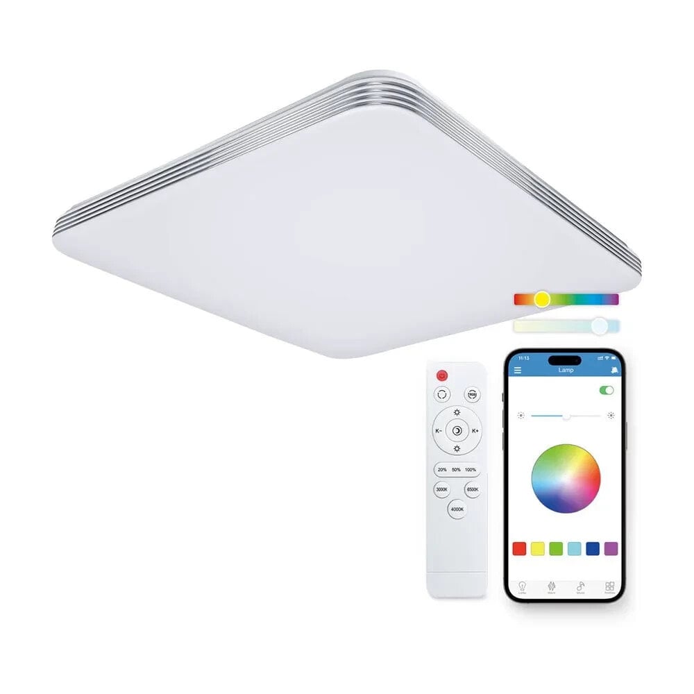 KSIX Twilight RGBIC 72W 47.5 cm Spotlight Ceiling