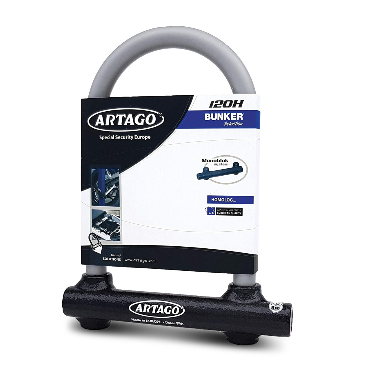 Artago U-lock 120H ø18mm CLASSE SRA