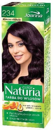 Joanna Naturia Color No.234 Краска для волос на основе натуральных растительных компонентов, оттенок баклажан