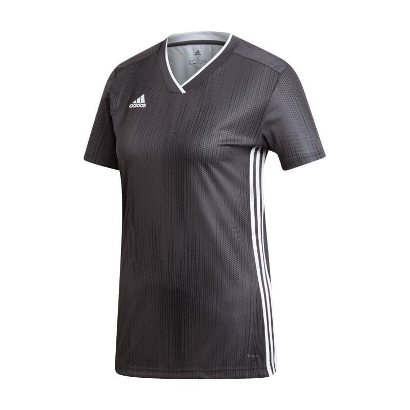 Женская черная футболка T-shirt adidas Tiro 19 W DP3187