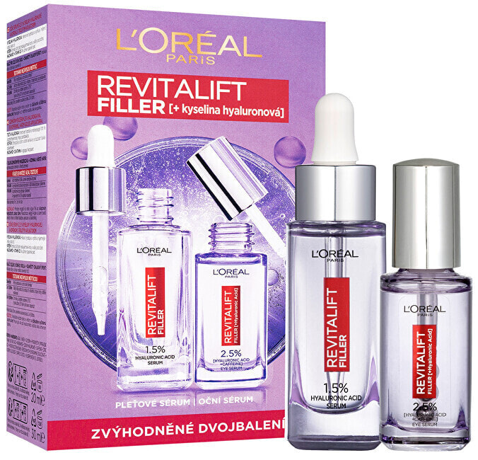 Revita l ift Filler Hyaluronic Acid Facial Care Gift Set
