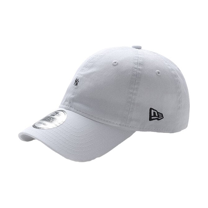 New Era 纽亦华 MLB系列 NY 迷你Logo立体刺绣可调节棒球帽 白色 / Шляпа New Era MLB NY Logo 12561199