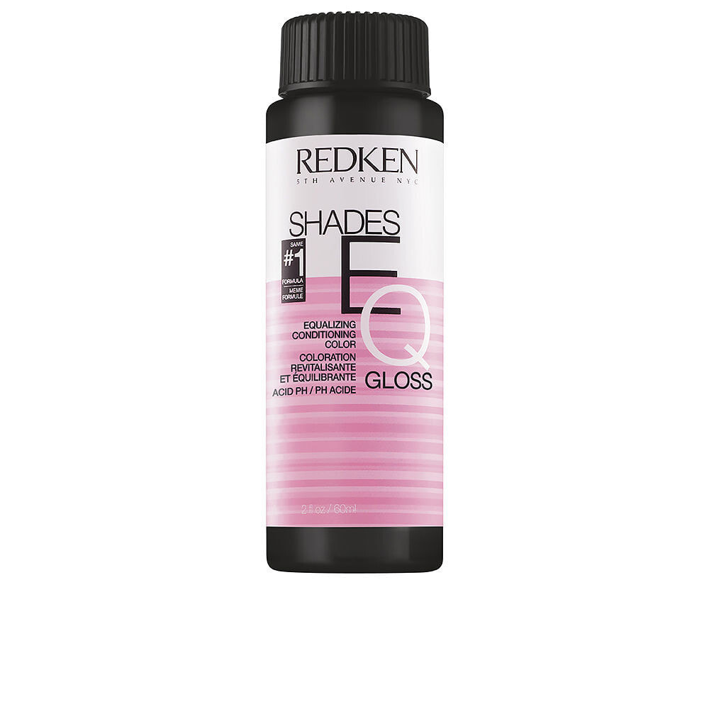 Redken Shades EQ Gloss 07RR Ухаживающая краска-блеск для волос без аммиака   3 х 60 мл