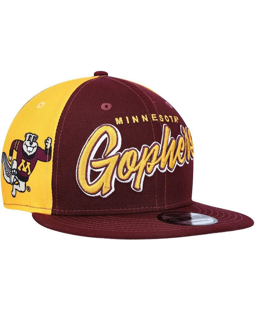 New Era men's Maroon Minnesota Golden Gophers Outright 9FIFTY Snapback Hat