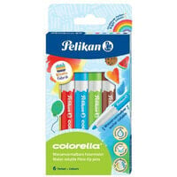 Pelikan Colorella фломастер Черный, Синий, Коричневый, Зеленый, Красный, Желтый 6 шт 817059