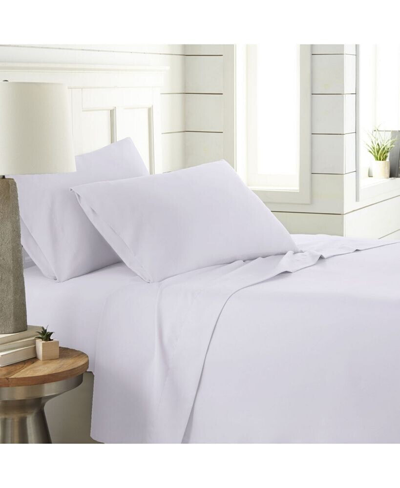 Southshore Fine Linens chic Solids Ultra Soft 4-Piece Bed Sheet Sets, Queen