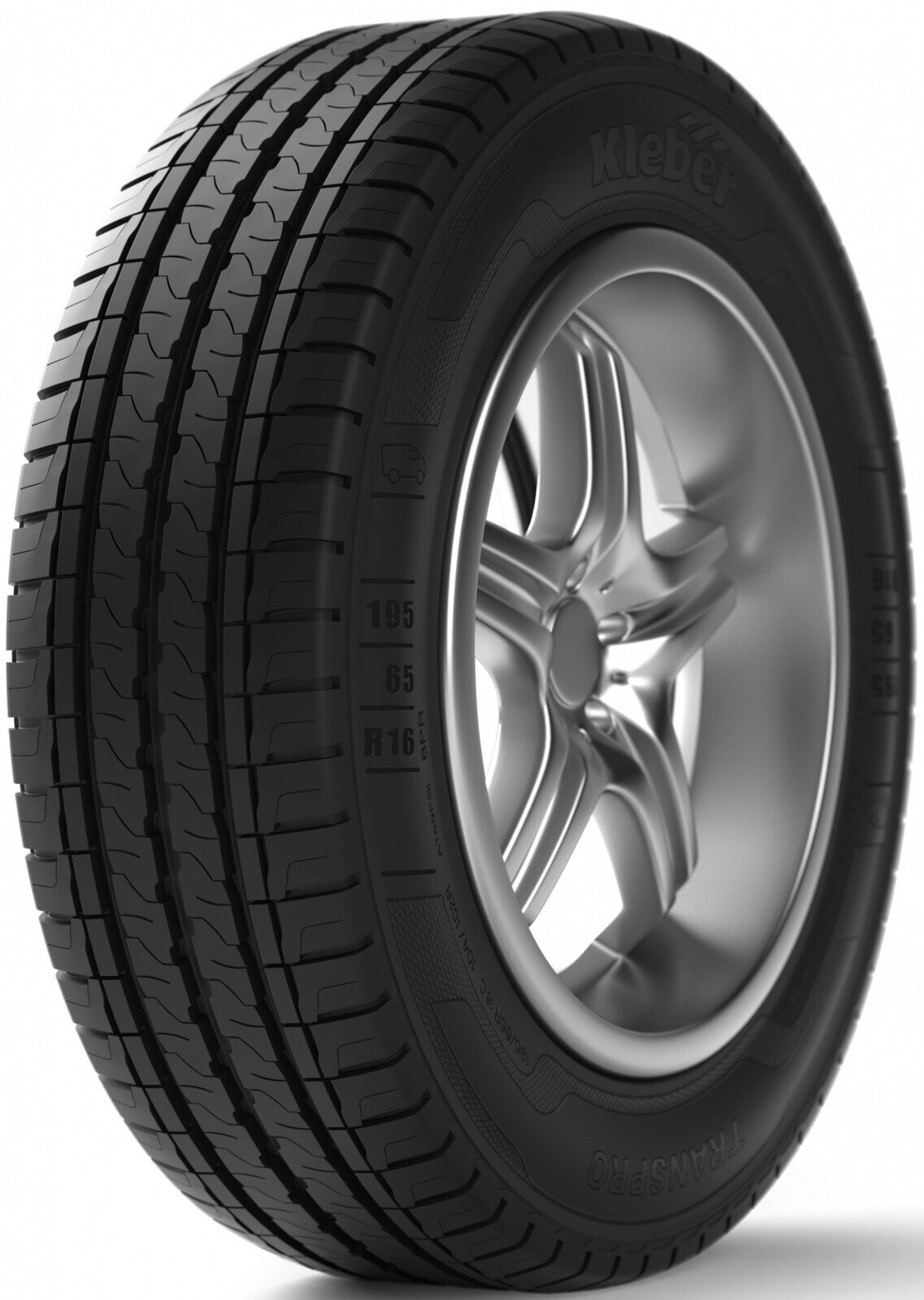 Шины для легких грузовых автомобилей летние Kleber Transpro DOT22 195/60 R16 99/97HH