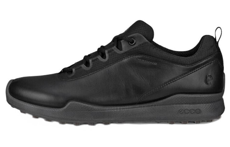 Ecco Golf Shoes Men Low-Top Black