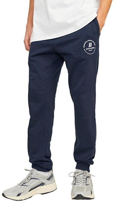 Pánské kalhoty JPSTGORDON Regular Fit 12249904 Navy Blazer