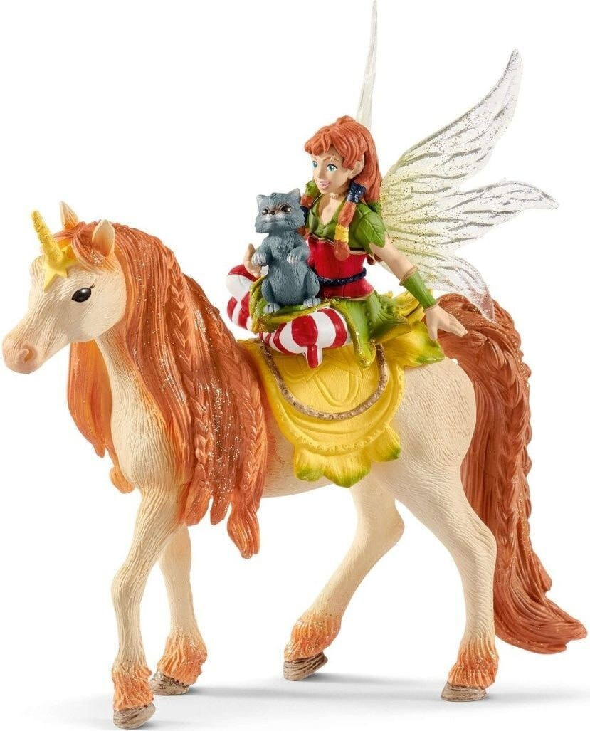 Schleich figurine fairy Marween figurine with twinkling unicorn (70567)
