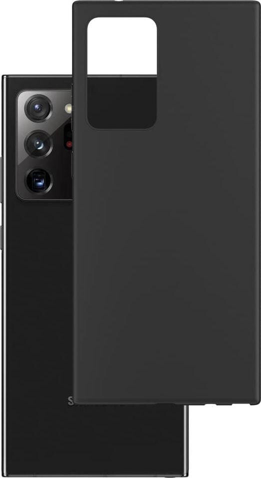 чехол силиконовый черный Samsung Galaxy Note 20 Plus 3MK