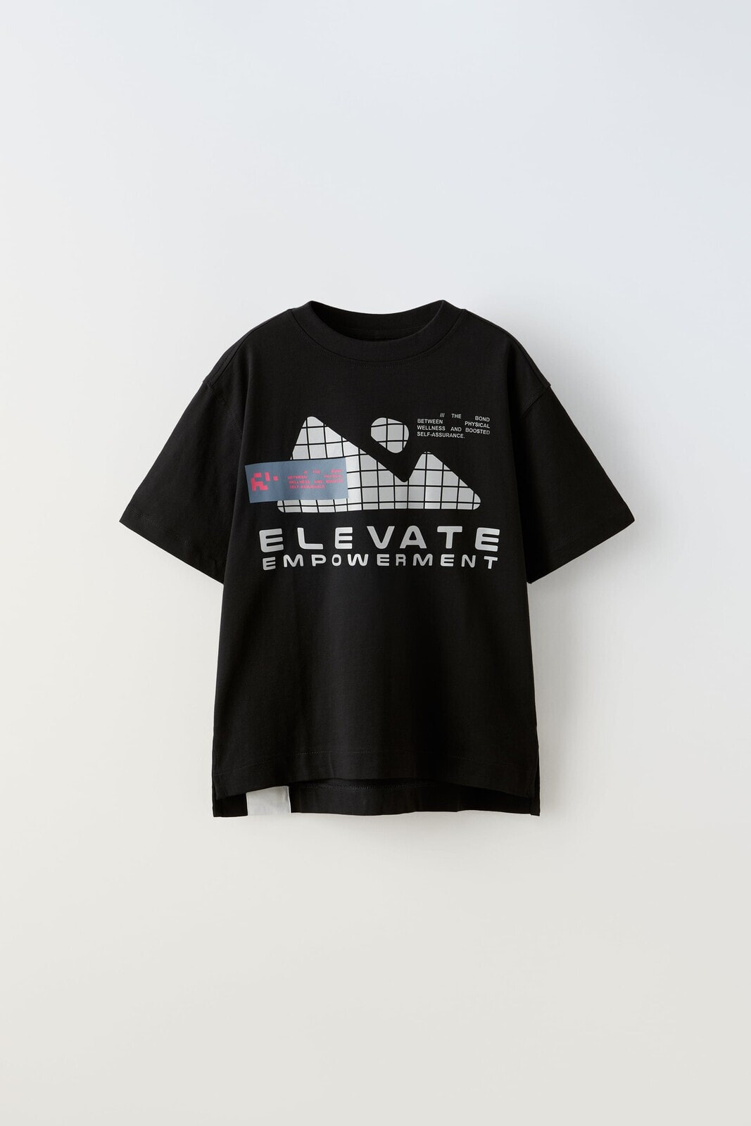 Reflective print t-shirt