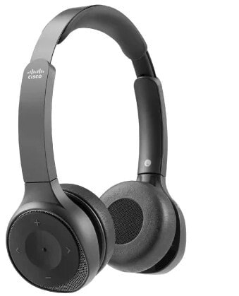 Cisco Headset 730 Гарнитура Оголовье Bluetooth Зарядная стойка Черный HS-WL-730-BUNAS-C