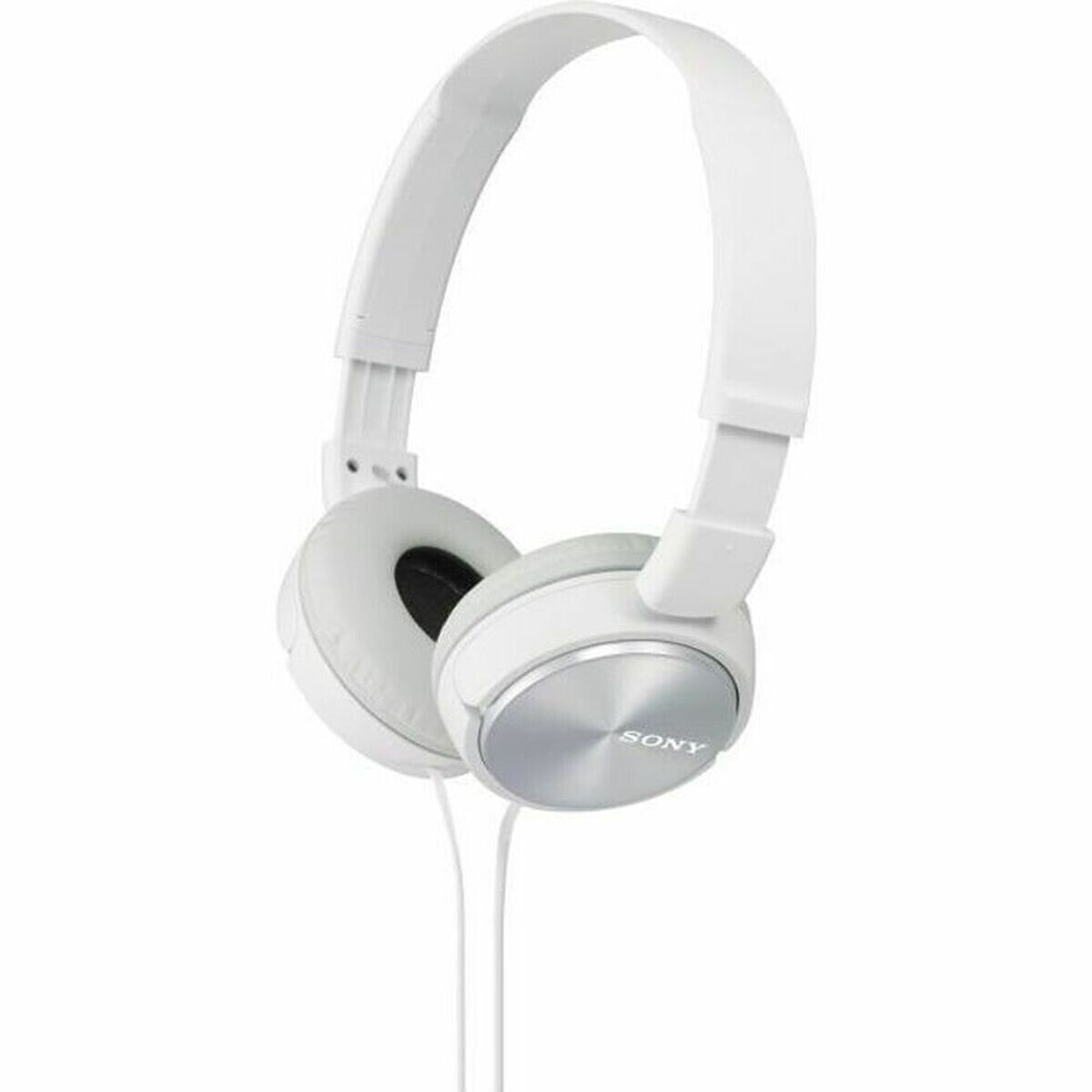 Headphones with Microphone Sony MDRZX310W.AE White