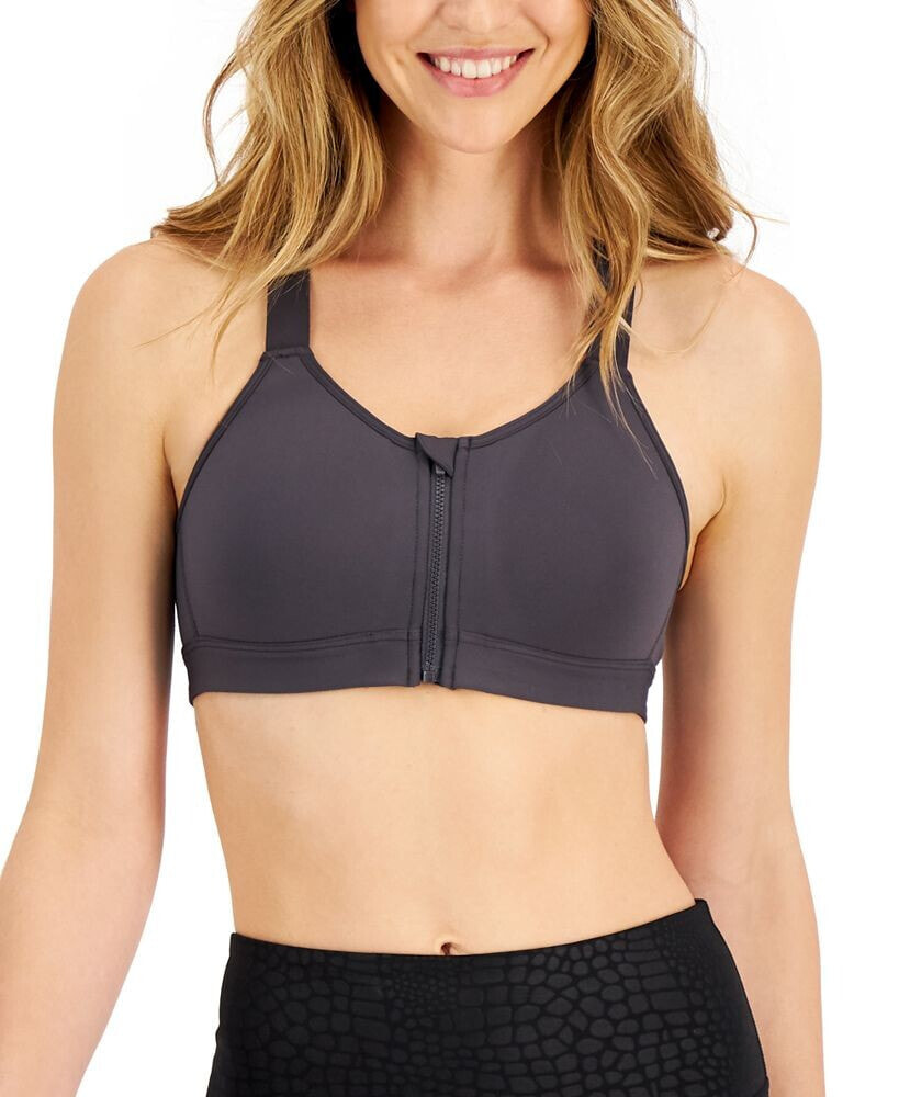 Women's Zip-Front High Impact Sports Bra ID Ideology Размер: XL