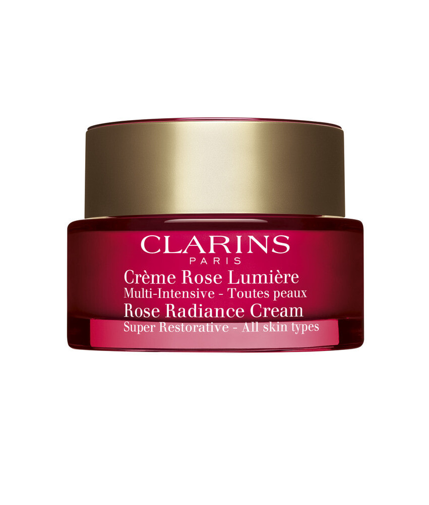 Clarins Multi-Intensive Rose Radiance Cream Восстанавливающий дневной крем с эффектом сияния 50 мл