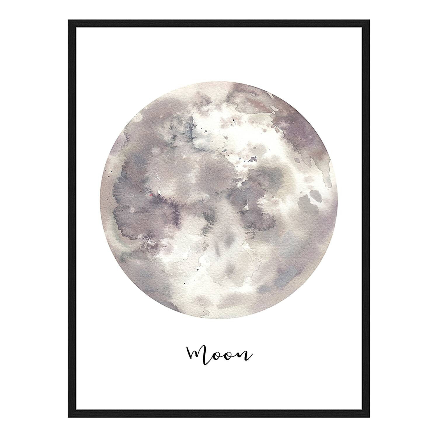 Bild Watercolor Moon