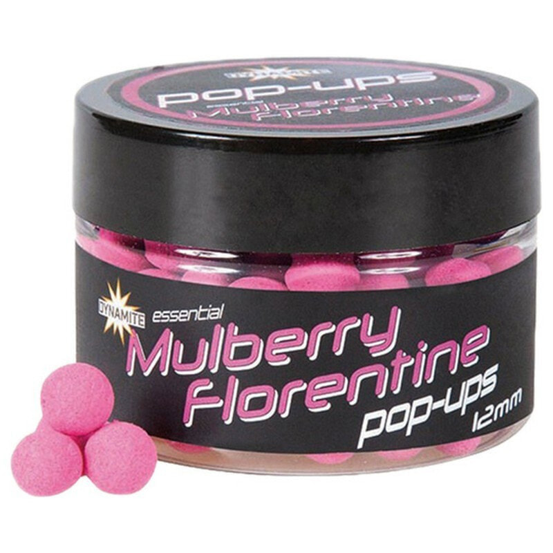 DYNAMITE BAITS Fluoro Pop-Ups Mulberry Florentine Natural Bait 48g