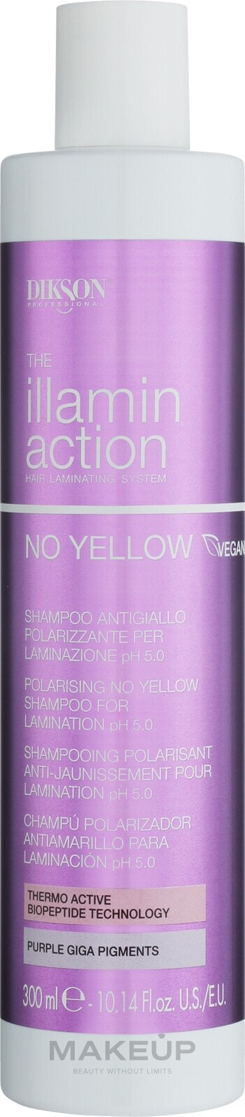 Gelbtöne neutralisierendes Shampoo - Dikson Illaminaction No Yellow Polarising No Yellow Shampoo For Lamination pH 5.5