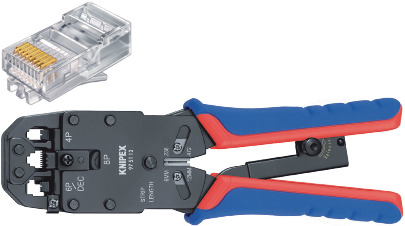 Knipex обжимка RJ 45