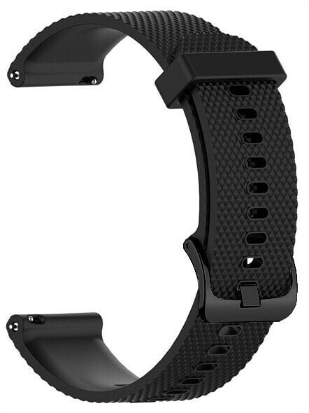 Ремешок или браслет для часов 4wrist Řemínek pro Garmin 20 mm - Black